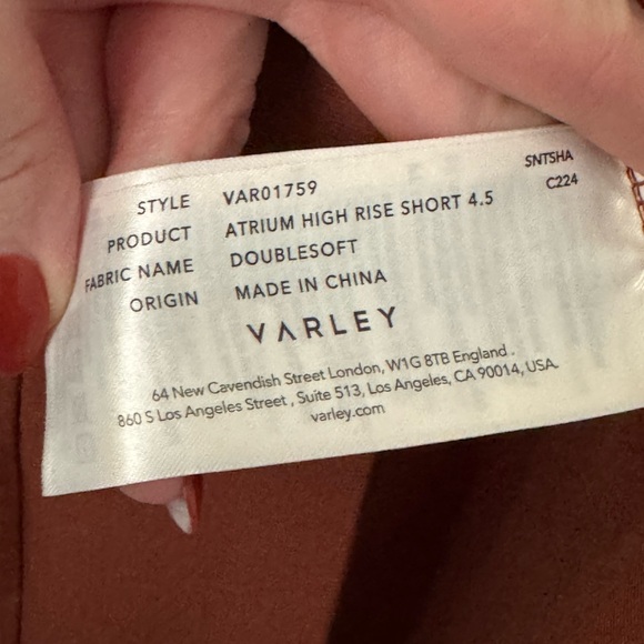 Varley Atrium High Rise Short - Picture 4 of 5